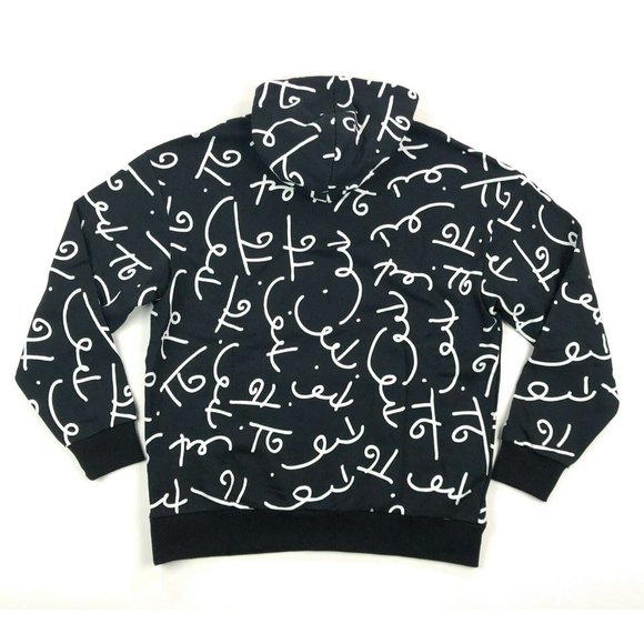 Puma x Romero Britto Art Series AOP Mens Small Black Pullover Hoodie Sweatshirt - Picture 10 of 12